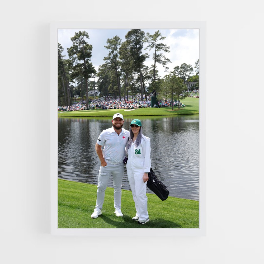 Poster Tyrrell hatton – affiche Golf (vue 3)
